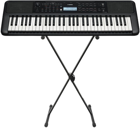 Yamaha Αρμόνιο PSR-E383 με 61 Πλήκτρα με Βάση Μαύρο Standard Βundle I