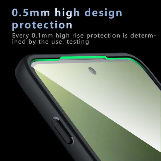 Husă Telefon Motorola Moto G57 Power Moto G67 Power Skyddar Innovation Purefrost Magsafe Antisoc Set Sticker Frost Negru