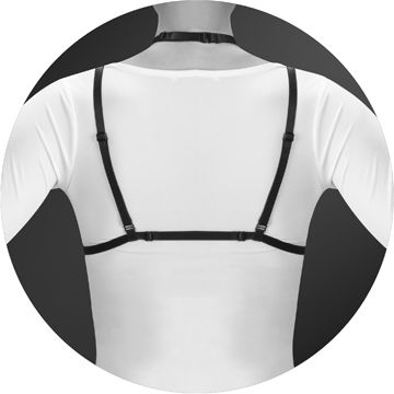 Bijoux Indiscrets Харнес Черен