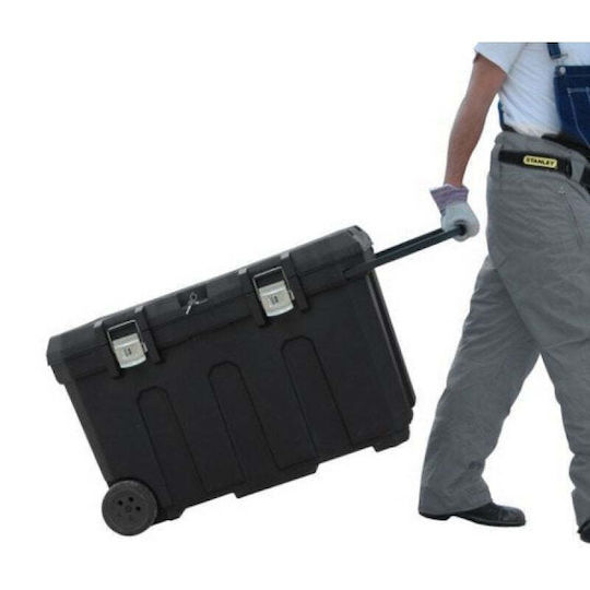 Stanley Job Chest Τροχήλατο Πλαστικό Μπαούλο Μεταφοράς και Αποθήκευσης Εργαλείων Π96.2xB59.1xΥ57.8cm 1-93-278