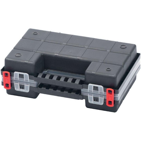 Prosperplast Ταμπακιέρα Εργαλείων 24 Θέσεων Μαύρη 28.7x18.6x10εκ.