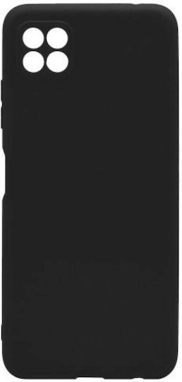 TelForceOne Back Cover Silicone 1.2mm Black (Galaxy A22 5G)