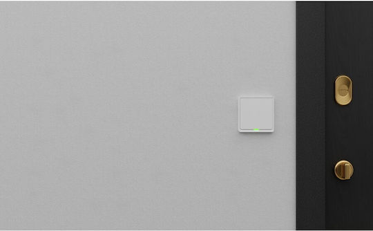 Tesla Încastrat Comutator de Perete Wi-Fi Iluminat Sens unic cu Cadru Alb