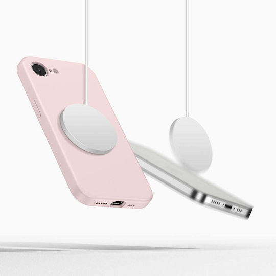 Tech-Protect Back Cover Σιλικόνης Ροζ (iPhone 17e / 16e)
