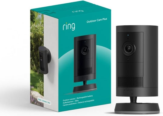 Ring IP Cameră de Supraveghere Wi-Fi Full HD+ 4MP Rezistentă la apă Pe baterii cu Comunicare Bidirecțională