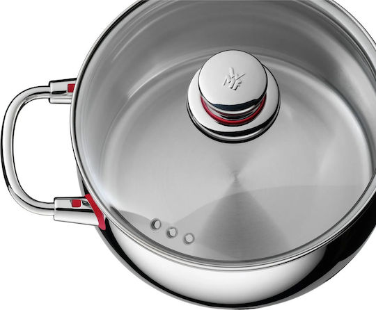 WMF Wmf Qualität Töpfe Set aus Rostfreiem Stahl mit Keramik Innenbeschichtung 4 Töpfe