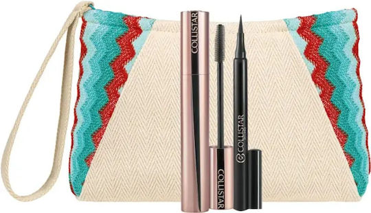 Collistar Makeup Palettes & Sets for Eyes with Toiletry Bag 3 Pieces