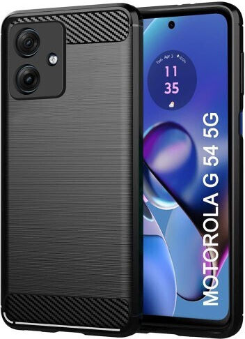 Tech-Protect Задна корица Силикон Черен (Motorola Moto E22 / E22i)