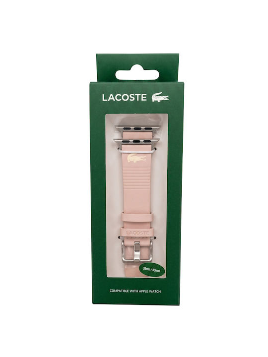Lacoste Кайшка Розова Apple Watch 38/40/41/42mm Lacoste Кайшка Розова Apple Watch 38/40/41/42mm