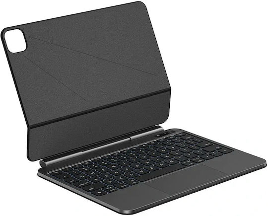 Wiwu Flip Cover με Πληκτρολόγιο Μαύρη (iPad Air 13, iPad Pro 12.9)