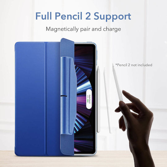 ESR Yippee Трифолд Флип Капак Син (iPad Pro 2021 12.9" / iPad Pro 2022 12.9'')