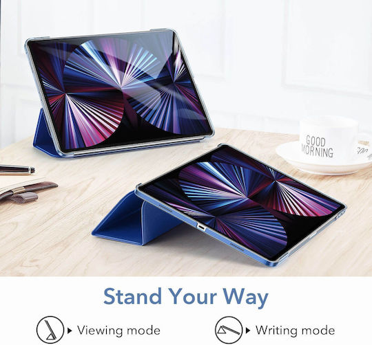 ESR Yippee Трифолд Флип Капак Син (iPad Pro 2021 12.9" / iPad Pro 2022 12.9'')
