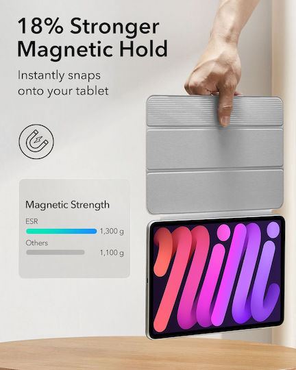 ESR Rebound Klappdeckel Grau Für iPad mini 2021 / mini 2024
