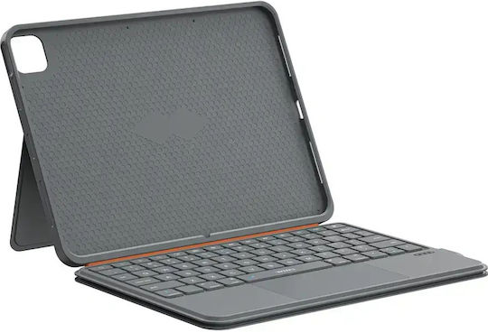 Wiwu Flip Cover με Πληκτρολόγιο Γκρι (iPad Air 4, iPad Air 5, iPad 11)