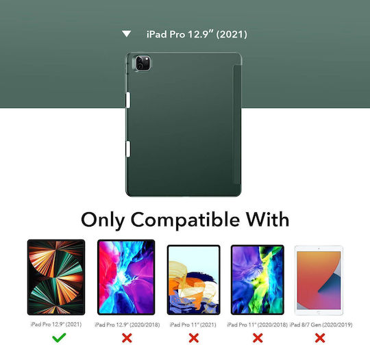 ESR Rebound Flip Cover Forest Green (iPad Pro 2021 12.9")