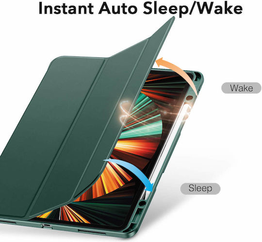 ESR Rebound Flip Cover Forest Green (iPad Pro 2021 12.9")