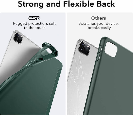 ESR Rebound Flip Cover Forest Green (iPad Pro 2021 12.9")