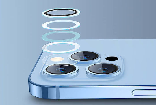 Lens Camera Tempered Glass Blue Iphone 15/15 Plus