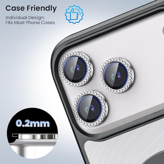 Orso Mobile Camera Protector Tempered Glass Black for Samsung Galaxy S26 Ultra