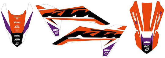 Blackbird Racing Σετ Αυτοκόλλητα 2550ab
