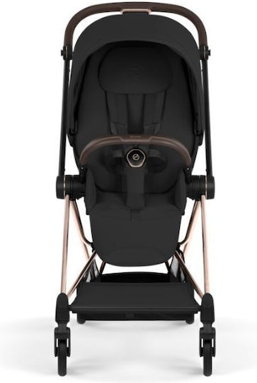 Cybex Mios Style Ρυθμιζόμενο Καρότσι Μωρού Kατάλληλο για Nεογέννητο Sepia Black
