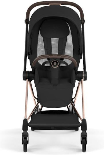 Cybex Mios Style Ρυθμιζόμενο Καρότσι Μωρού Kατάλληλο για Nεογέννητο Sepia Black