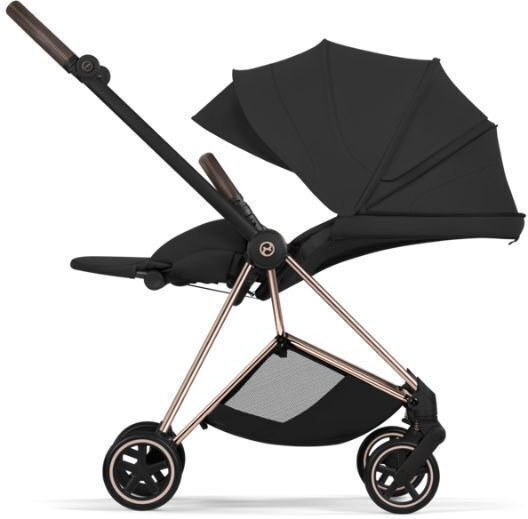 Cybex Mios Style Ρυθμιζόμενο Καρότσι Μωρού Kατάλληλο για Nεογέννητο Sepia Black
