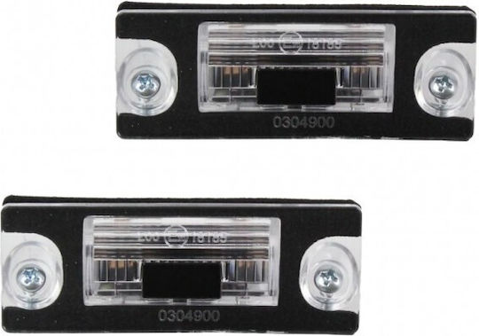 Loro Kennzeichenbeleuchtungen LED Audi A3 / A4