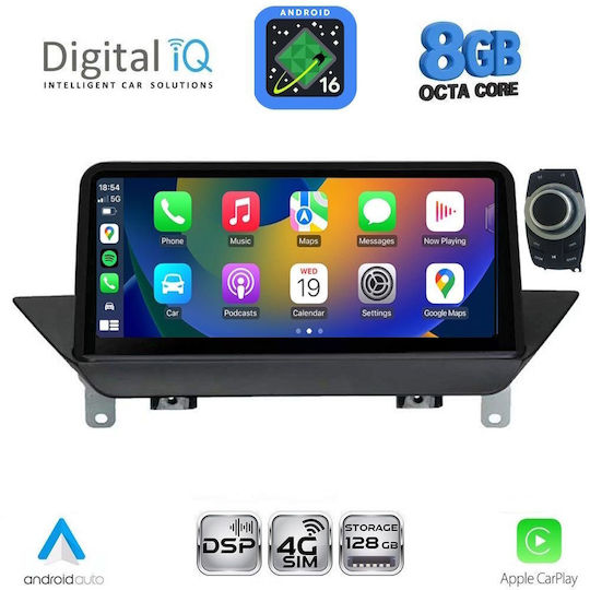 Digital Iq Tpg 16941_cpa 10.25'' Cic Multimedia System Bmw X1 E84 Mod 2009-2015