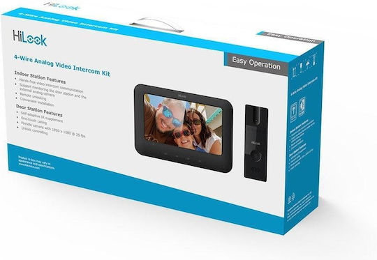 Hikvision Set Video-Gegensprechanlage Schwarz