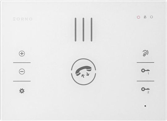 Orno Orno Audio-Gegensprechanlage Kabellos Weißes Set