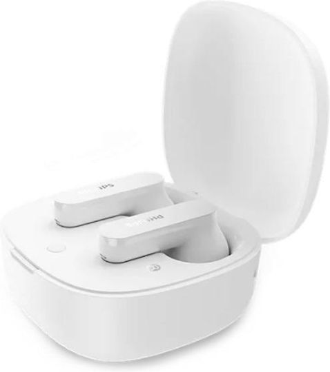 Philips TAT2200 In-ear Bluetooth Handsfree Headphones with Sweat Resistance and Charging Case White