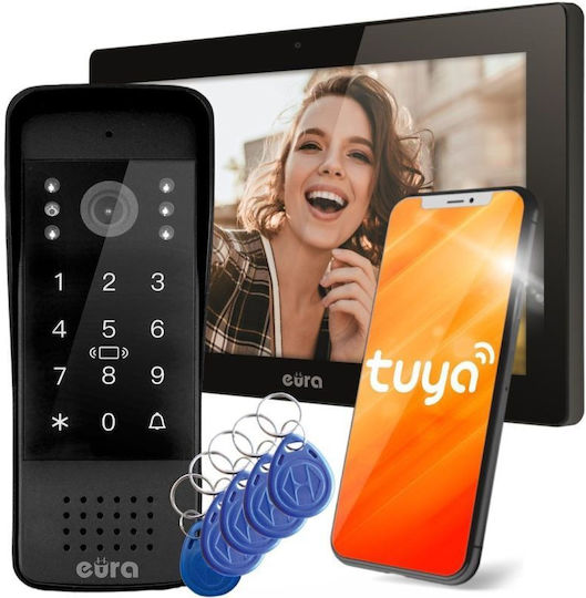 Eura EURA Wireless Audio Intercom Set Black