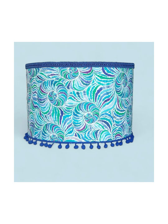Oxygen Blue Ocean Floor Lamp H165xW1.65cm. with Socket for Bulb E27 Blue