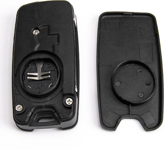 Carcasă cheie auto cu lamă Pliabil cu 4 butoane pentru Chrysler / Fiat / Jeep