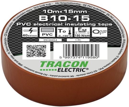 Tracon Electric Bandă de izolație Maro