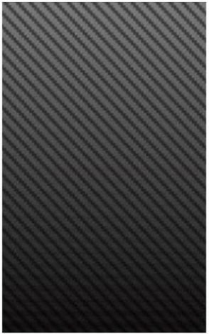 Protection Pro - Schwarzer Carbon Fiber Film Large Blank