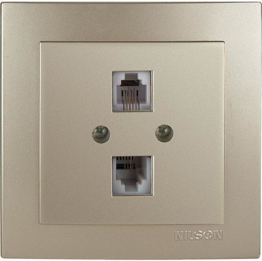 Geyer Nilson Doppelter in Gold Farbe 24151041
