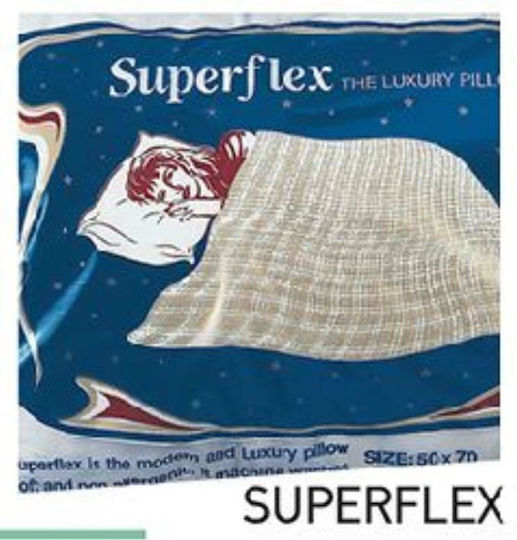 Vesta Home Μαξιλάρι Ξενοδοχείου Superflex 50x70εκ. 1Stück