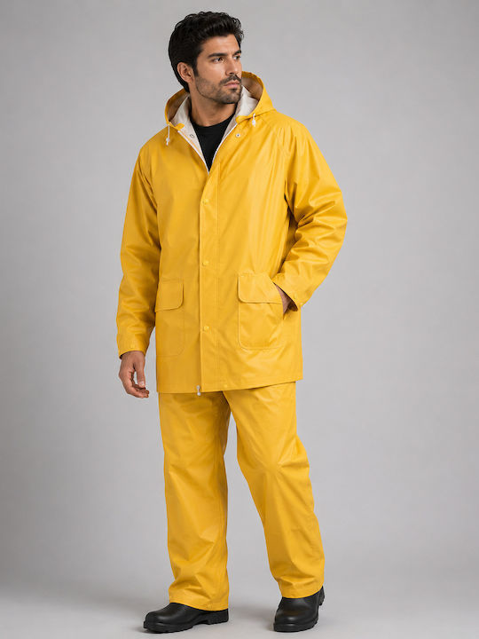 Stenso Hydra Impermeabil Bărbătesc Costum de Lucru Galben