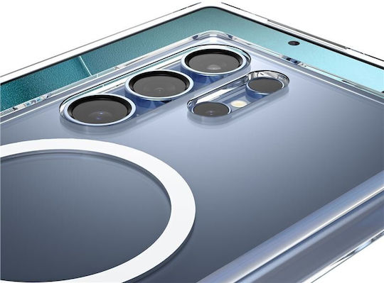 Spigen Hybrid S Back Cover Σιλικόνης / Πλαστικό Διάφανο (Galaxy S25 Ultra)