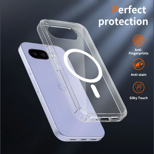 Tech-Protect Flexair Hybrid Rückseitencover aus Silikon Transparent (Google Pixel 10A - Tech-Protect)