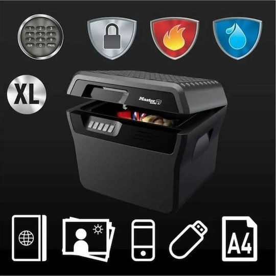 Master Lock Safe with Digital Lock L42.1xW35.1xH35.9cm FHW40300EURHRO