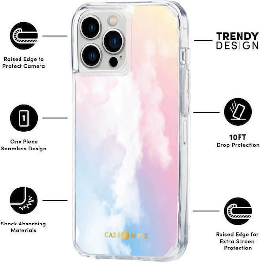 Case-Mate Tough Print Umschlag Rückseite Silikon Cloud 9 (iPhone 13 Pro)