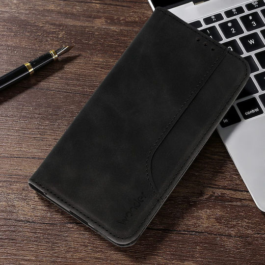 Wonder Back Cover Δερματίνης Μαύρο (Galaxy A14)