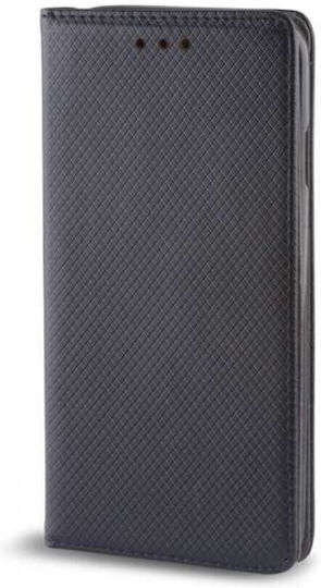 Smart Magnet Buchen Sie Synthetisches Leder Schwarz (Huawei P Smart)