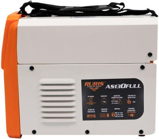 Ruris AS130FULL Welding Machine Inverter MIG / TIG / MMA with Maximum Welding Current 120A and Duty Cycle 60%