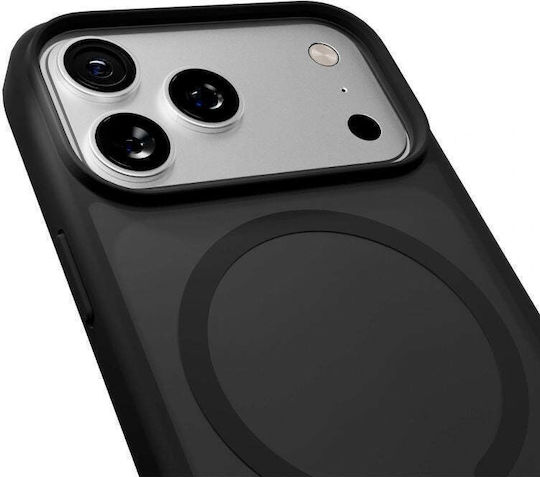 Puro Gradient Back Cover Σιλικόνης 1mm Μαύρο (iPhone 17 Pro)