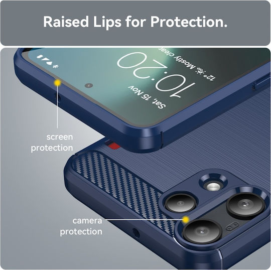 Back Cover Silicon Albastru (Nothing Phone (3a) Lite)