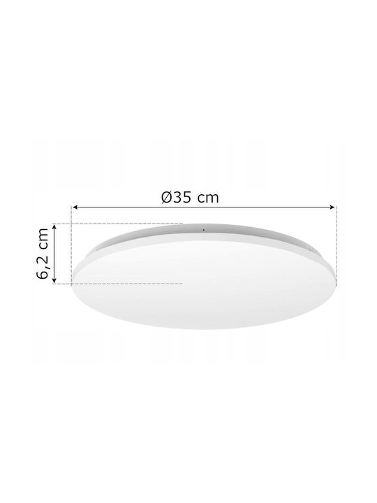 Orno Ceiling Mount Light with Integrated LED